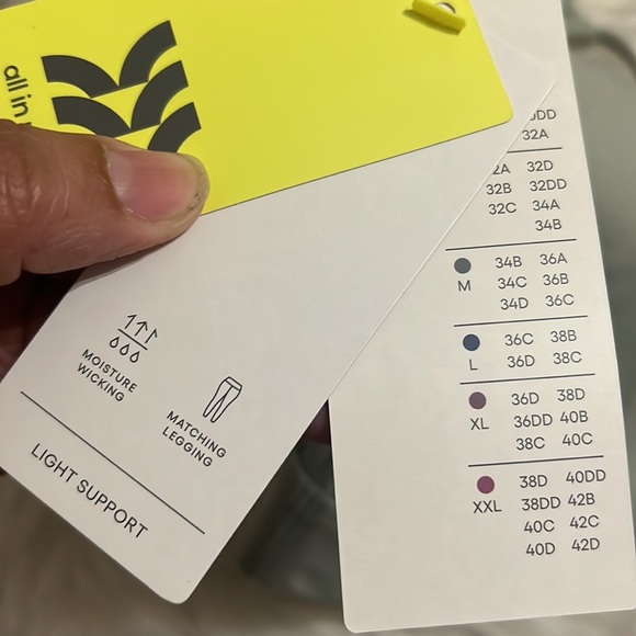 Light Support Corded Midline Racer Bra!!!😍😍 - Picture 4 of 4